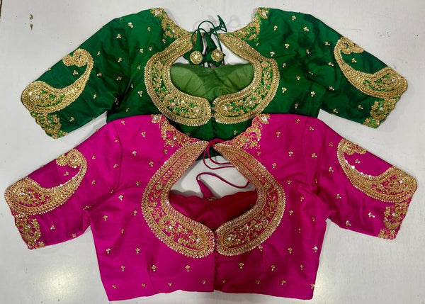 Paisley Maggam Work Blouse